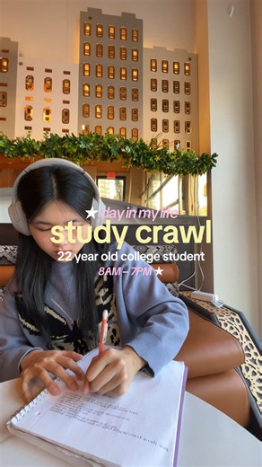 study crawl with me 📚🙇🏻‍♀️ #diml #studywithme #collegevlog #contentcreator #studentvlog