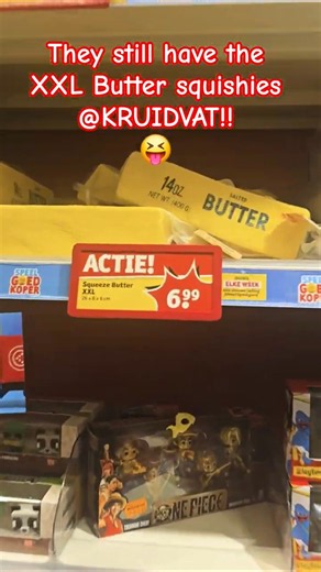 😜XXL Butter squishies @Kruidvat for only €6,99! #ASMR #squishy #squishyhunting #buttersquishy