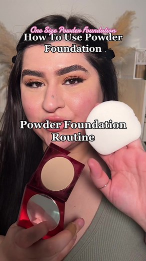 @onesize has thebbest powder foundation let me show you how to use it. #powderfoundation #makeuptutorial #beautyreview #makeupreview #makeuptips #makeuphacks #oilyskinmakeup #makeuproutine #onesizebeauty