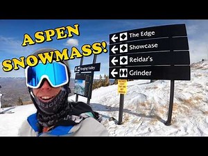 My first time Skiing at ASPEN SNOWMASS was pretty awesome until I got lost!!