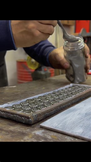 Creating a Damascus Knife from Ball Bearings