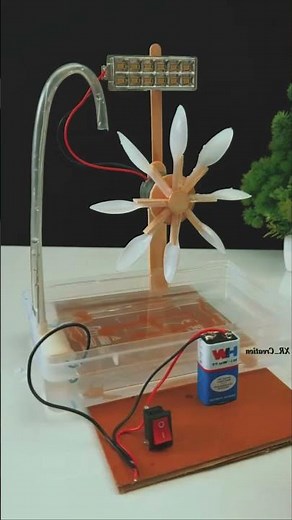 Electronic water anergy generator light 💡🔋 #diy #technology #scienceexperiment