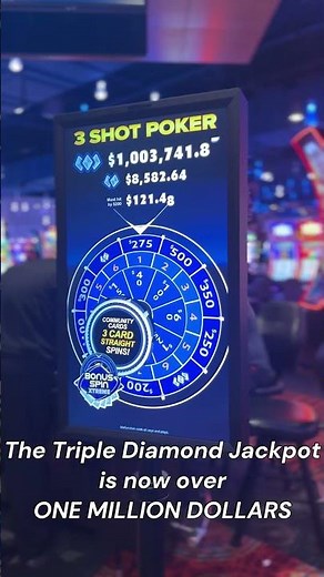 Triple Diamond Progressive Jackpot