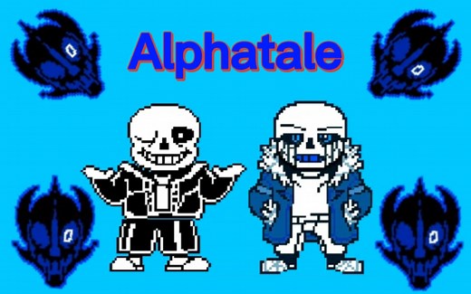 尝试与神的对抗Error 404 Fight——Alphatale（水视频）