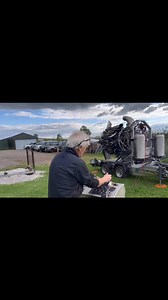 Giant radial engine startup 😱👌 Part 6 | Janvi Baby 6