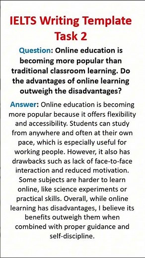 Unlock the Key to Band 7: Essential IELTS Writing Templates!