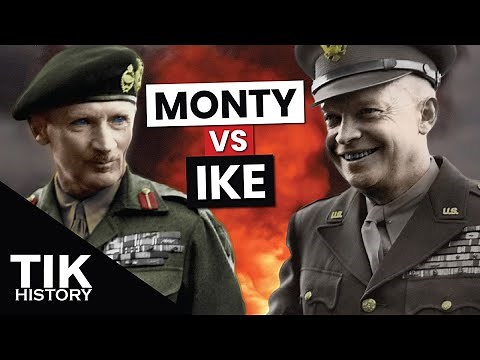 Eisenhower’s Broad Front vs Monty’s Narrow Front in 1944