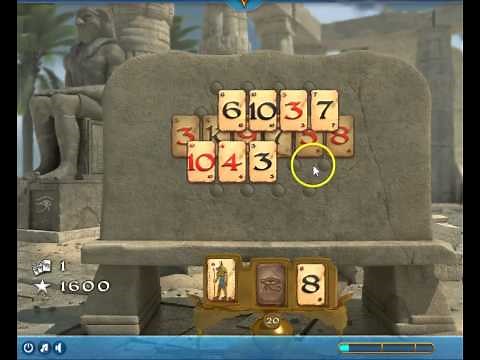 How to play Pyramid Solitaire Saga.