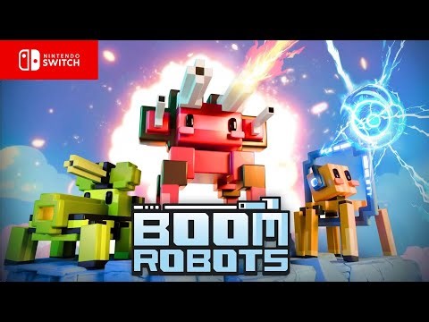 Boom Robots Nintendo Switch Gameplay