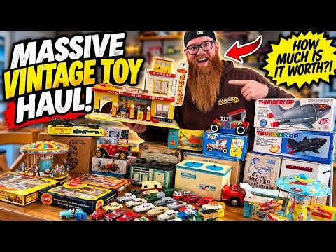 I Just Bought a RARE Vintage Diecast Model Car Collection! Hidden Gems Inside!