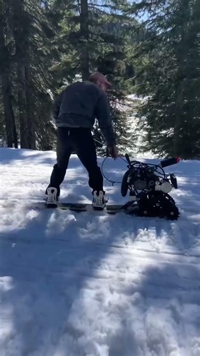 Motorized Snowboard. See my full build video!