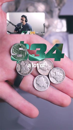Mercury Dimes, Type 5 Win & Switching to Silver Quarters Live Coin Pull