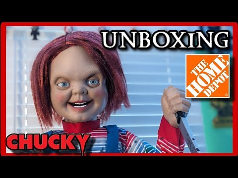 Unboxing the Chucky Animatronic from Home Depot | Halloween 2024 🔪