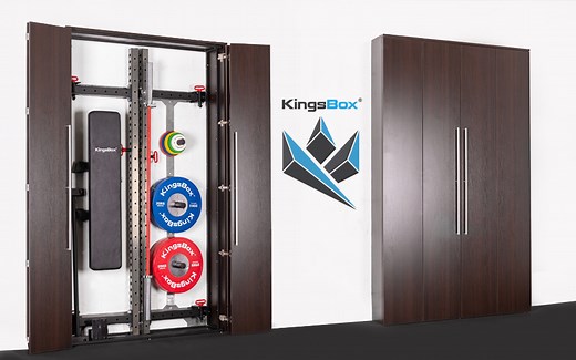 Kingsbox Closet Gym | The foldable home gym that everyone was waiting for
