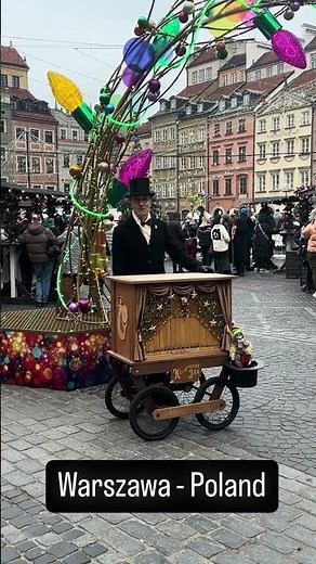 The Magic of the Antique Barrel Organ: Live Performance in the Heart of Warsaw #BarrelOrgan