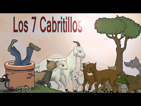 Los Siete Cabritillos y El Lobo Feroz. Serie de 3 Cuentos