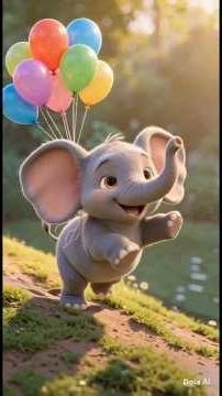 O elefantinho queria voar. #musicainfantil