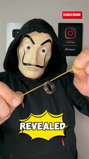 The Mask | Official Page | Rubber band trick tutorial 🪄😉 | Instagram