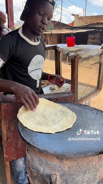 Chapati Making Ugandan Street Food