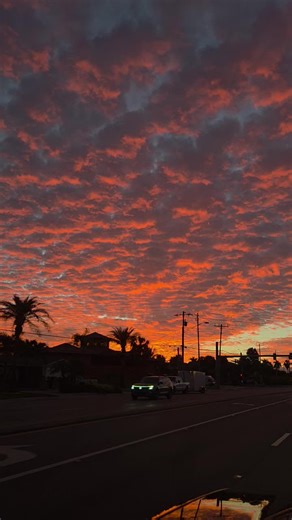 Amazing sunset tonight in Florida #sunset #floridalife #skys #beauty