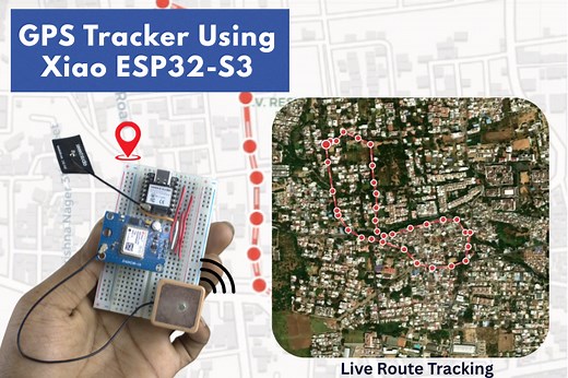 Wi-Fi GPS Tracker with XIAO ESP32-S3, Geofencing & Alerts