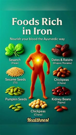 Iron-rich foods: 12 surprising sources you're missing #healthtips #healthtips #ironrichfoods