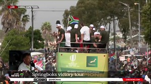 VIDEO| #SpringbokTrophyTour in Langa #SpringboksRWC https://tinyurl.com/2k2d2k5t | SABC News