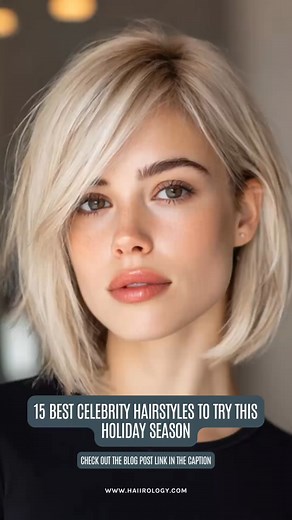 Red carpet hair without the glam squad? Yes, please 💁‍♀️✨ 👉 https://www.haiirology.com/blog/celebrity-hairstyles-holiday-season From sleek buns to jaw-dropping waves, we’re breaking down 15 celeb-inspired styles you can actually do at home 🎉 Tap to find your next red carpet moment! 💫 | Haiirology By Jen