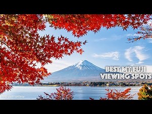 Fuji mountain Japan | Top best spots to view mountain Fuji at the autumn 【富士山】| #explorejapan #4k