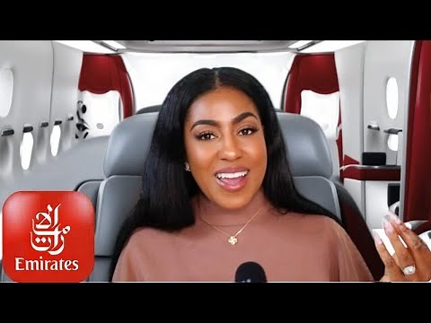 FLY EMIRATES FIRST CLASS WITH ME TO DUBAI 🇦🇪