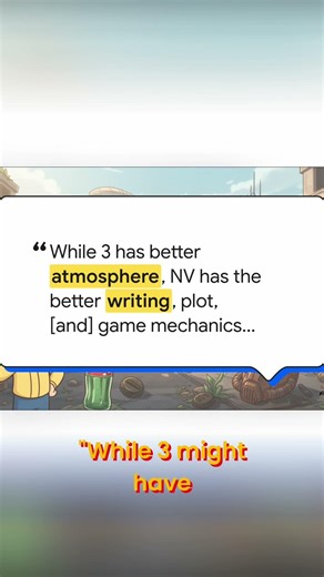 Fallout 3 vs New Vegas: Which is the REAL Winner? #shorts