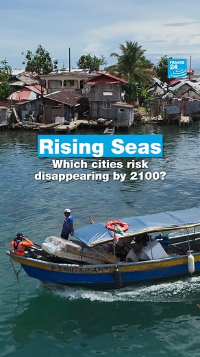 💦 ❄️ 🧊 By 2100, rising #sea levels could reshape #coastlines across the globe. FRANCE 24 takes a look at eight cities across the world most vulnerable to the rising tides. | FRANCE 24 English