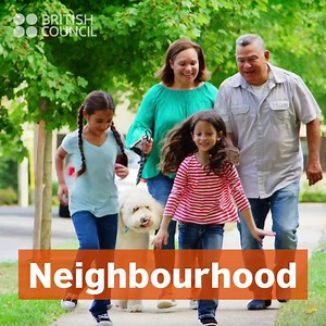 There are lots of different ways that you can help to make your neighbourhood a happy and safe place. Listen to this poem about neighbourhoods with your kids, then tell us if you can think of any more things you could do! https://bit.ly/PoemNeigbourhood Neil | LearnEnglish – British Council