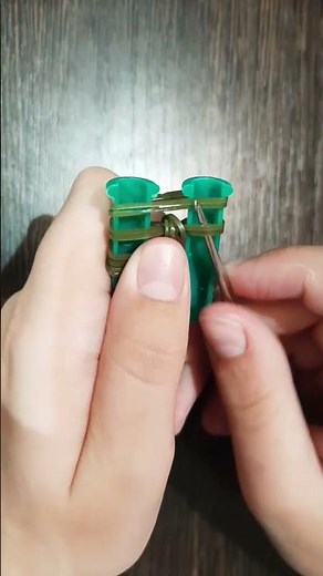 Rainbow loom cute frog🐸💚 #diy #funny #youtube #fyp #whatsappstatus #viral #shorts #tiktok #short