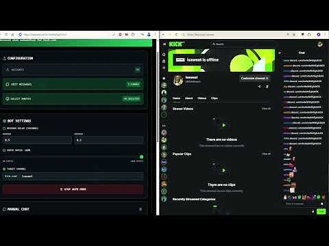 Kick Chat Bot Simple Easy Setup 🤖