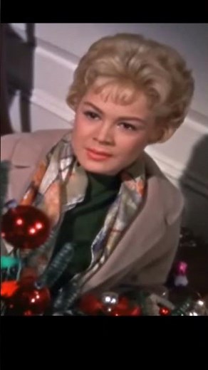 THE classic Christmas moment in A Summer Place (1959), with Sandra Dee and Constance Ford