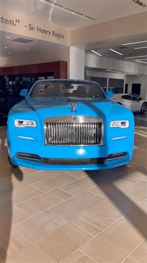 Galileo Blue Rolls-Royce Dawn – Pure Luxury Droptop 😍✨