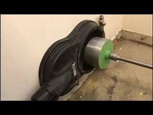 MAXVAC Core Drill Dust Shroud CDS-175 for Ultimate Dust Extraction when drilling