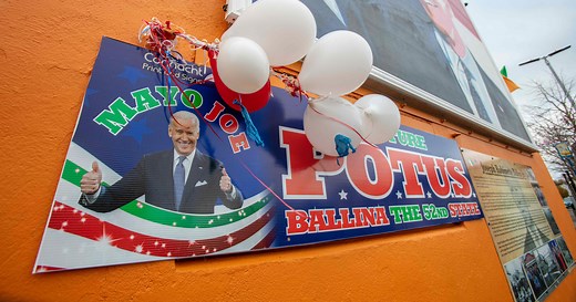 Joe Biden's Irish ancestral hometown, Ballina, revels in win as London grows uneasy over Brexit