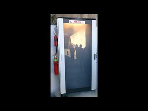 AIRFIRE - ARMANfire CO2 Nozzle Discharge System - Fire suppression Cabinet Test 1