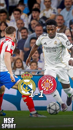 Real Madrid drew 1-1 against Girona in La Liga with goals from Federico Valverde and Thomas Lemar...