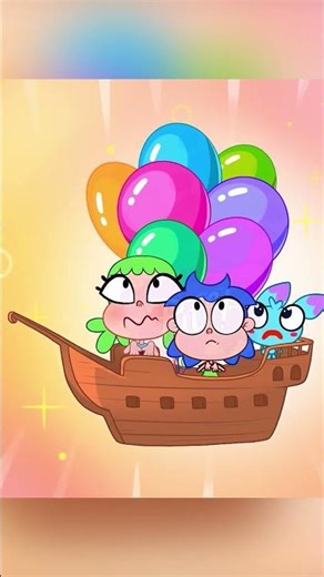 🪂 One, Two, Three... Oops! 🎈 Who Got Left Behind on the Balloon Ride? #CountingSong