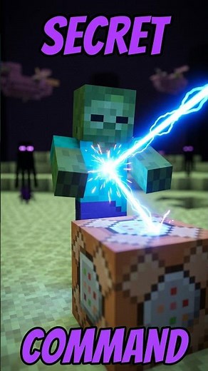 Bouncing Laser Weapon! Custom Bedrock Commands #minecraft #commandblock #endupdate