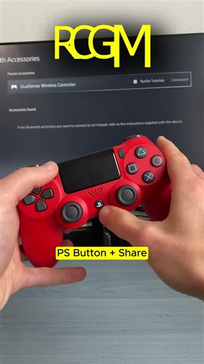 How to connect a PS4 controller to a PS5 (wireless)