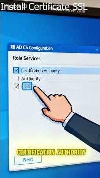Part 3 Tutorial IT Setup Windows server Certificate ssl di Active Directory