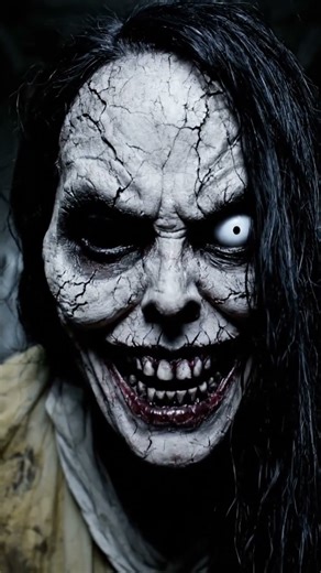 Scary Whispering Woman — Face in the Darkness