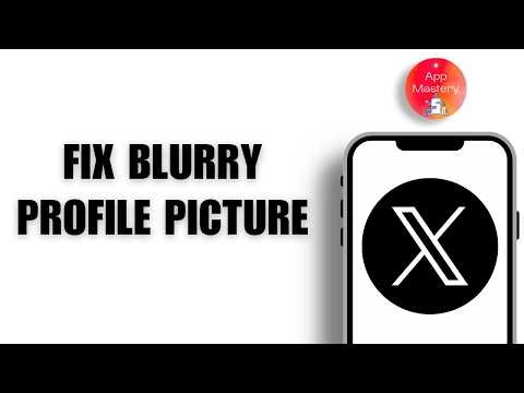 How To Fix Blurry Profile Picture On Twitter App !
