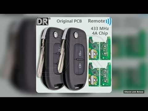 DR N5F PFK1A 4A Chip 433MHz Original PCB Car Remote Key 3248A RFK1A Or PCB For Renault Logan Duster