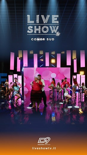 1.3M views · 21K reactions | Un estratto della Signora Santina e Raimondo Todaro sul palco del Live Show!藍 Premi play per scoprire di più ▶ #liveshowtv #d9produzione #d9spettacoli #signorasantina #carmelocaccamo #raimondotodaro | Live Show | Facebook