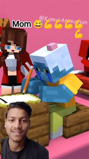 Your Homework 😅#minecraft #shorts #animation